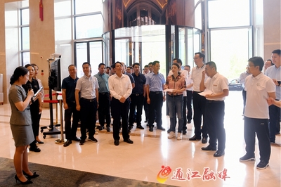 孫輝帶隊督導天府旅游名縣創建工作，全面提升旅游咨詢服務水平